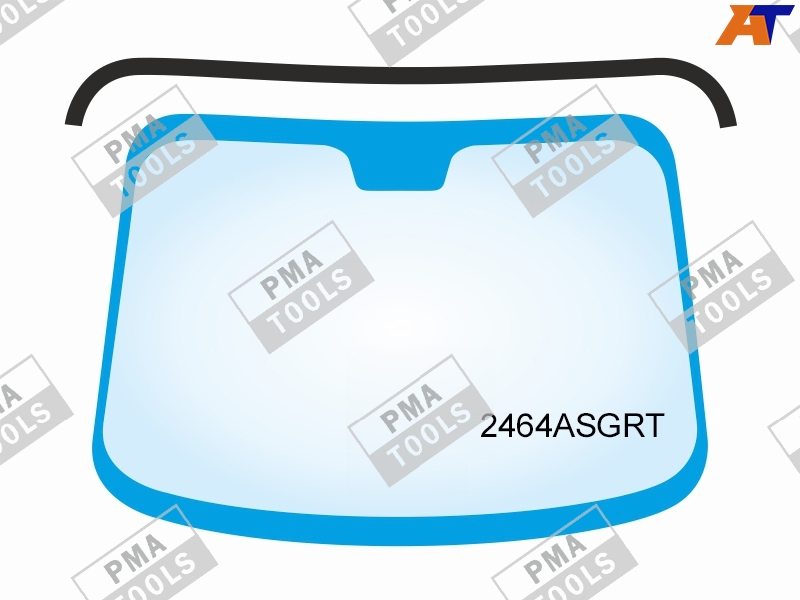 2464ASGRT PMA Молдинг лобового стекла BMW X3 F25 10-17 для 