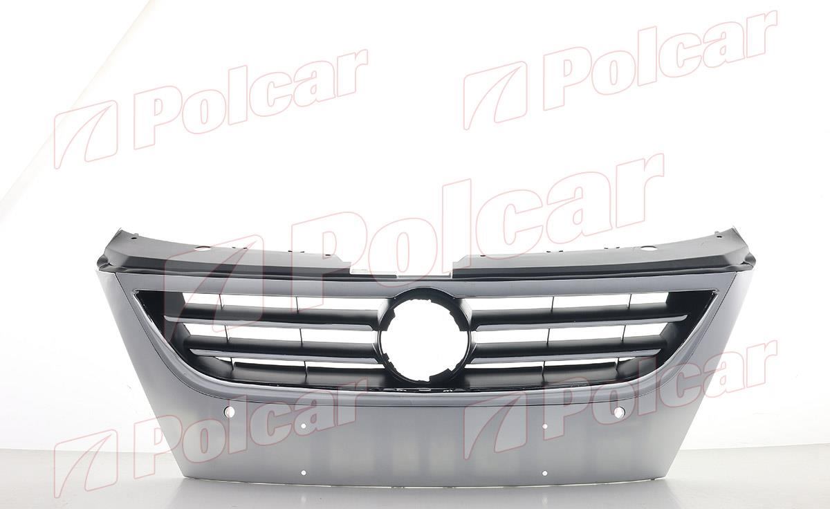 VW PASSAT CC (3CC), 06.08- : Решетка радиатора (с схром.рамочкой. под парктроник) 955605 955605