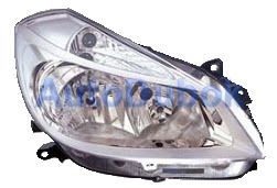 ФАРА П/КОРРЕКТОР ПРАВАЯ, ВНУТРИ ХРОМИРОВАННАЯ CLIO '06- 551-1156R-LD-EM 551-1156R-LD-EM