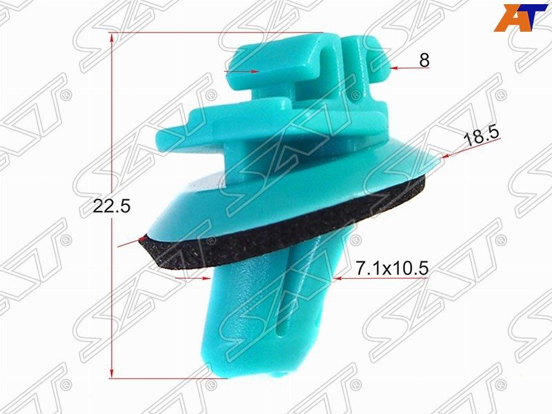 ST-M10331 Sat Клипса молдинга для 