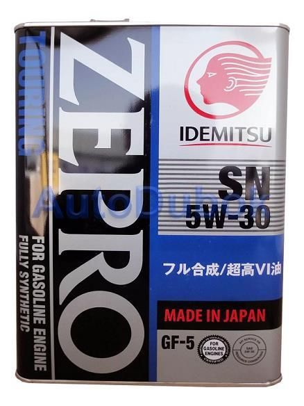 1845-004 Idemitsu Масло моторное Idemitsu Zepro 4л 5W-30 SN GF-5 синтетика для 