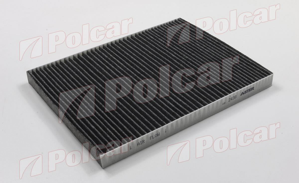 AS2438 Polcar Салонный фильтр с активированным углем для 
