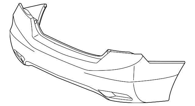Бампер задний SDN (NH788P) 71501-TR3-A50ZK 71501-TR3-A50ZK