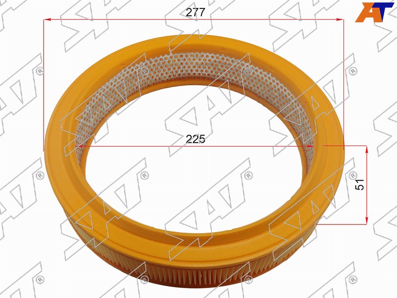 Фильтр воздушный AUDI 80/90/100 1,3/1,8 -90/VW GOLF/JETTA/PASSAT/POLO 1,0/1,3 -92/ ST-056129620 ST-056129620