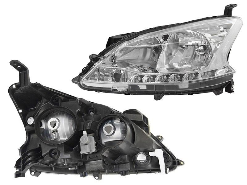 Фара галоген с эл.корректором LED (муляж) левая ST-115-1129L ST-115-1129L