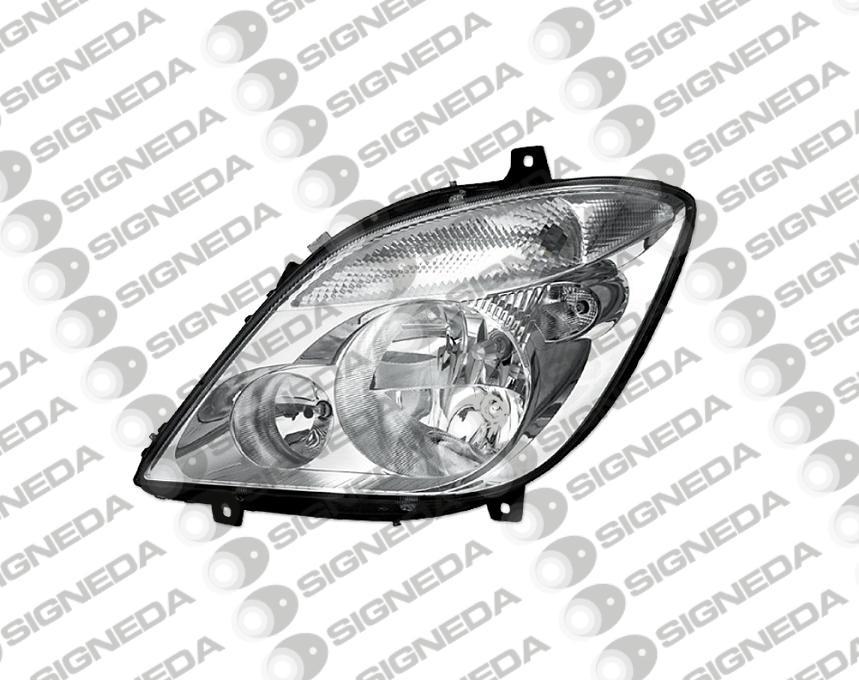 Фара под корректор с птф левая 2006-2013г ZBZ1161L