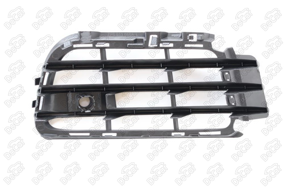 Решётка бампера переднего Лев. VW Touareg II 2010-2014 7P68546619B9-DCR 7P68546619B9-DCR