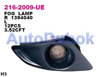 216-2009R-UE Depo ФАРА П/ТУМАННАЯ, ПРАВАЯ, В СБОРЕ С РАМКОЙ 6 '02-05 для 