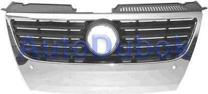 Решетка радиатора с хром молдингом без паркт VWPAS05-100 VWPAS05-100