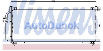 Радиатор кондиционера (NISSENS) 735*291 SBIMP93-930 SBIMP93-930