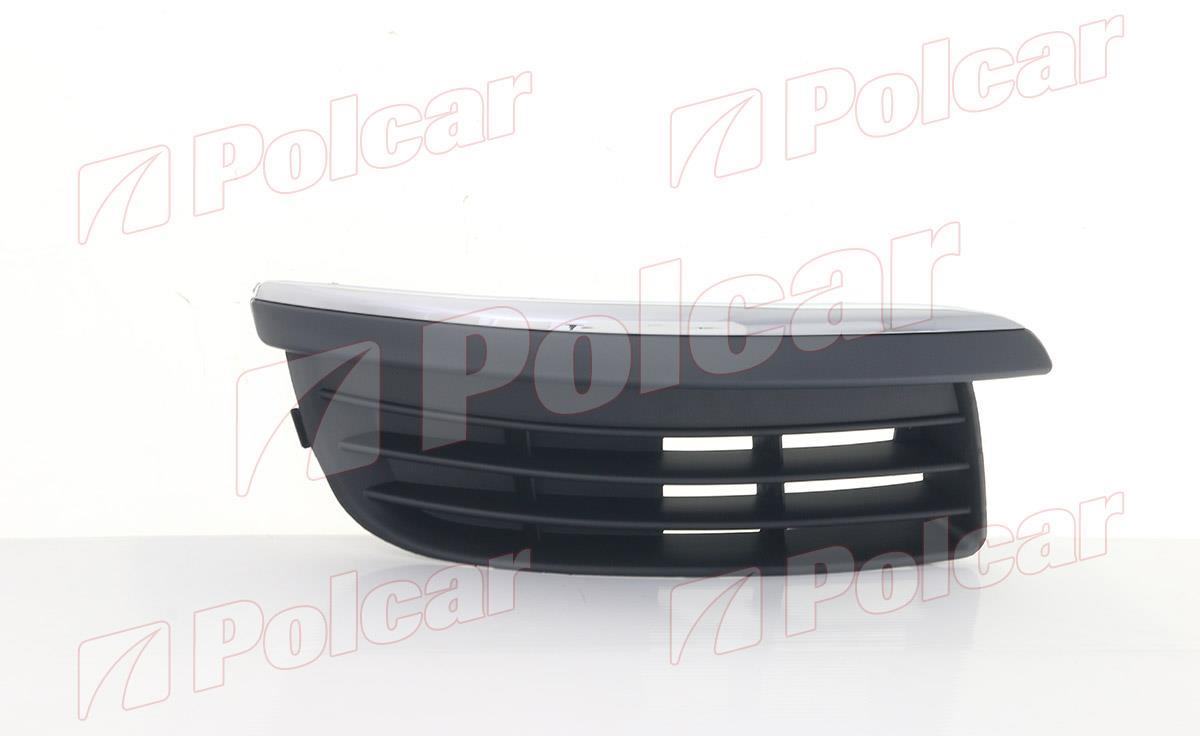 VW GOLF V (1K) 10.03 - 05.09 :Решетка в бампер правая (без отв.под птф, с хром. накладкой) 95142760 95142760