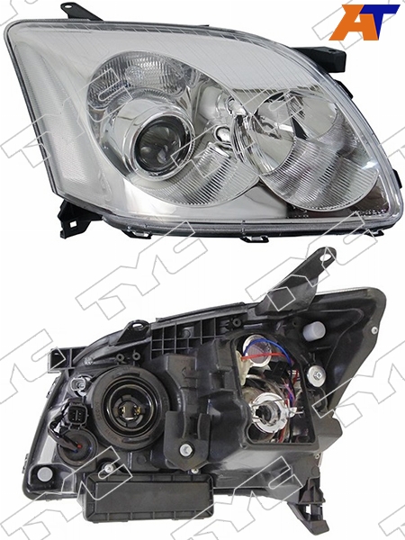 20-A369-05-2B TYC Фара прав TOYOTA: AVENSIS 03-06 (хэтчбэк) (без мотора) для 