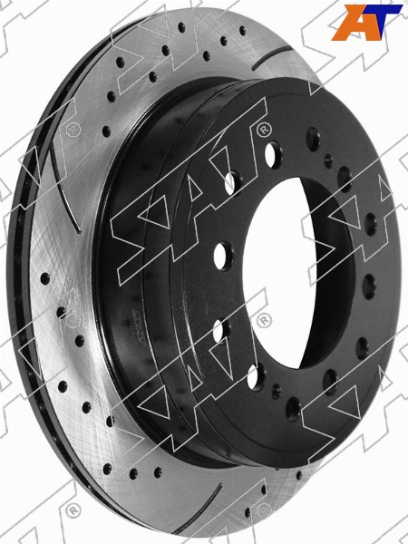 Комплект дисков тормозных зад перфорированные TOYOTA LAND CRUISER PRADO 150 09-/FJ CRUISER ST-42431-60311PF ST-42431-60311PF