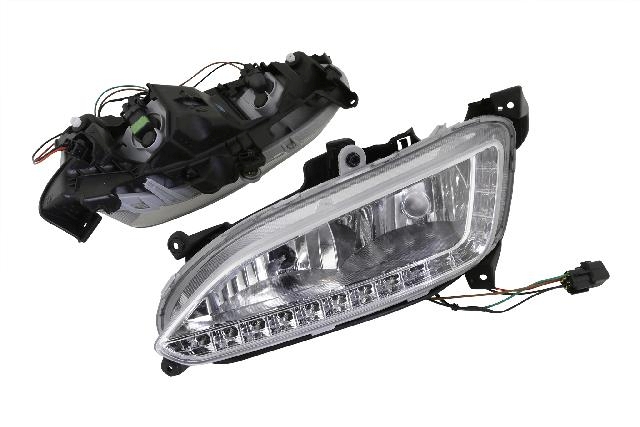 Фара противотуманная левая+правая 2-лампы LED 13-16г HKLHY551LED51 HKLHY551LED51