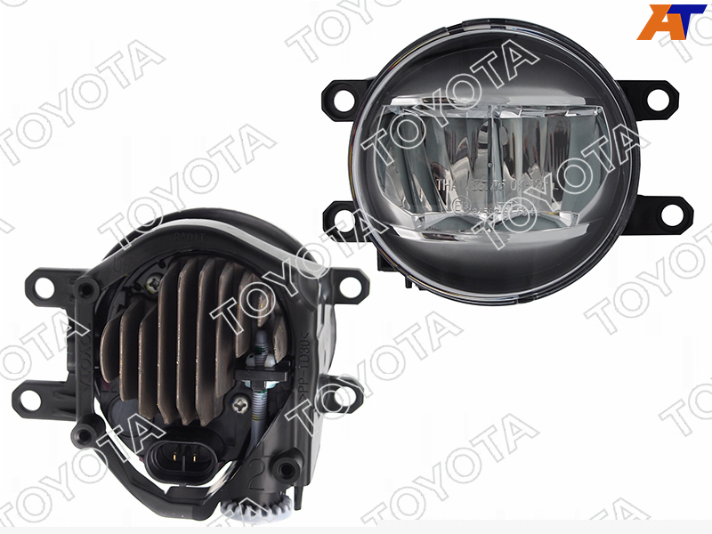 81220-0K100 Toyota Фара противотуманная LED CAMRY/LX460/570/LC200/LC PRADO 150 13-/FORTUNER 15-/HILUX 17- LH для 