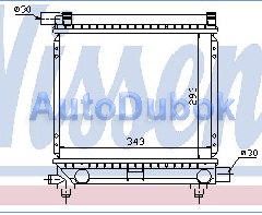 Радиатор охлаждения MD20182-919 MD20182-919