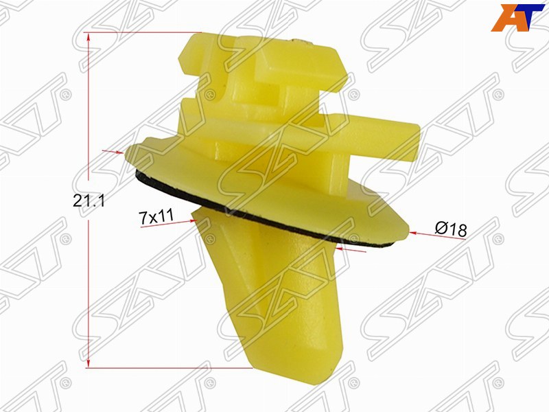ST-M11825 Sat Клипса молдинга для 