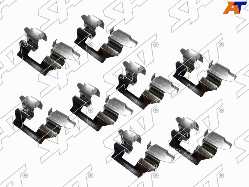 ST-349-0007 Sat Комплект монтажный тормозных колодок RR NISSAN X-TRAIL T30 00-13/PRIMERA P12 01-05/INFINITI FX45/35 для 
