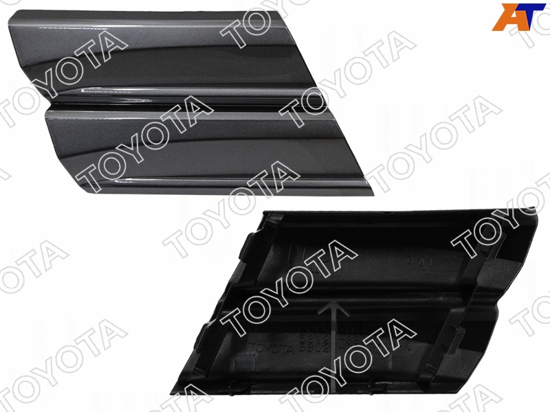 Заглушка решетки бампера TOYOTA CAMRY 18-21 под крюк 53128-33040 53128-33040
