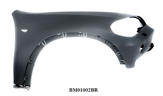 BW70011R-02 Crossocean Крыло переднее правое 07-10г для 