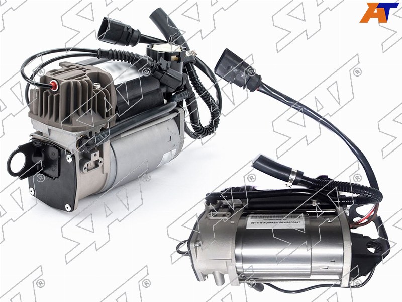 Компрессор контроля высоты (пневмоподвески) AUDI Q7 09- ST-4L0698007B ST-4L0698007B