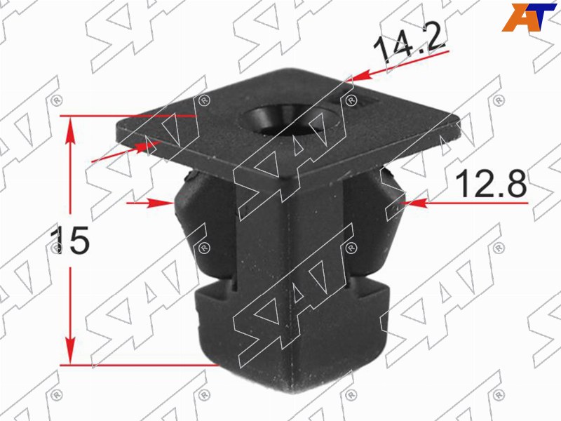 ST-KJ-2474 Sat Клипса под винт HONDA (1 шт.) для 