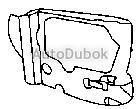 Крепление фары левое SBFOR99-400-L SBFOR99-400-L
