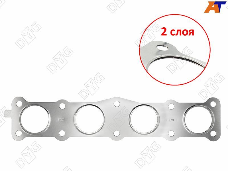 Прокладка выпускного коллектора HYUNDAI IX35 09-/SONATA 09-/KIA OPTIMA 10-/SPORTAGE 10- G4KD 2,0 285212G700 285212G700