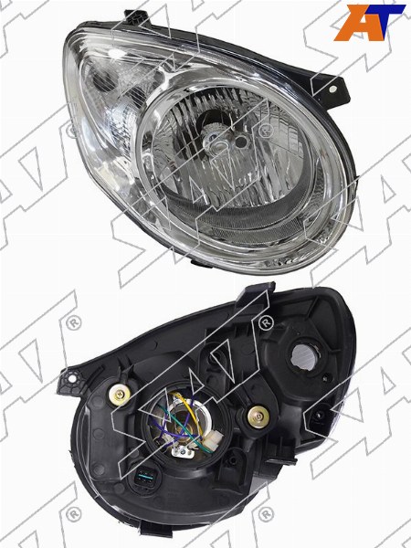 Фара правая 08-10г хром, 6 конт ST-223-1128R ST-223-1128R