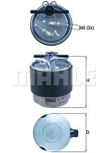 KL44041  Knecht Топливный фильтр для 