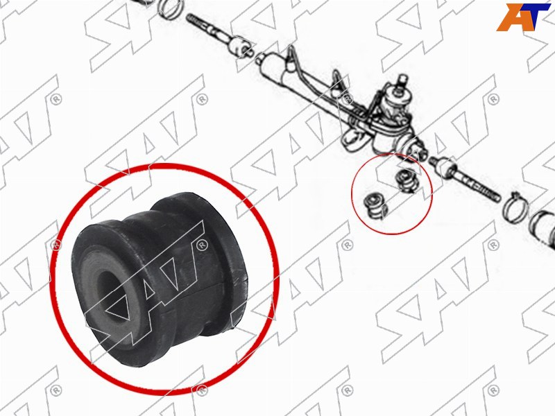 ST-45516-05020B Sat Сайлентблок рулевой рейки D=30 TOYOTA AVENSIS 97-03/CARINA E 92-97/CORONA 92-03 для 