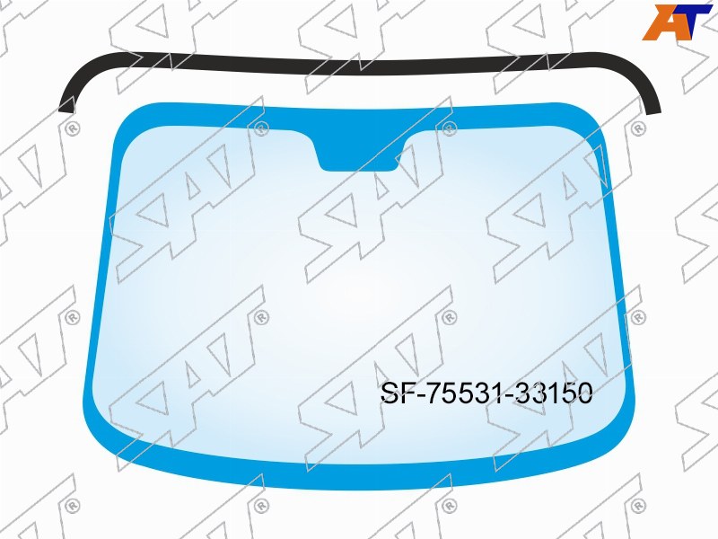 Молдинг лобового стекла TOYOTA CAMRY XV70 17- SF-75531-33150 SF-75531-33150