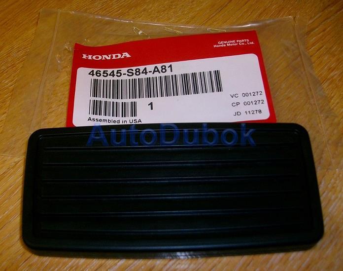 Накладка педали резиновая 46545-S30-981 46545-S30-981