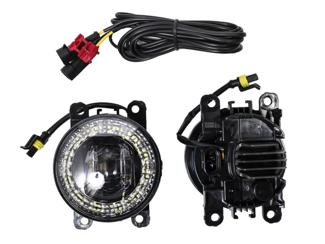 TMRN998LED99 Sailing ФАРА ПРОТИВОТУМАН ЛЕВ+ПРАВ КОМПЛЕКТ ДИОДНЫЕ+СВЕТЯЩИЙСЯ ОБОДОК (ХОДОВЫЕ ОГНИ) ASX/OUTLANDER XL NEW/OUTLANDER NEW/PAJERO IV/PAJERO SPORT NEW 13-/L200 для 