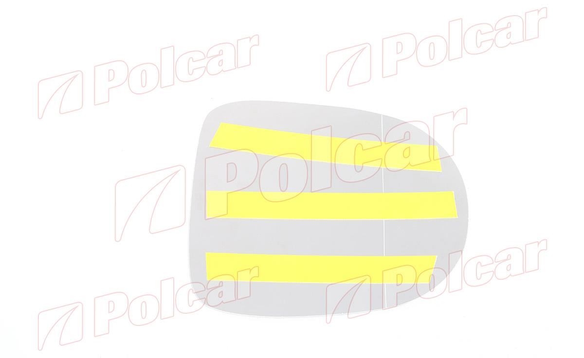 Стекло зеркала внешнего левый=правый 6064541E 6064541E