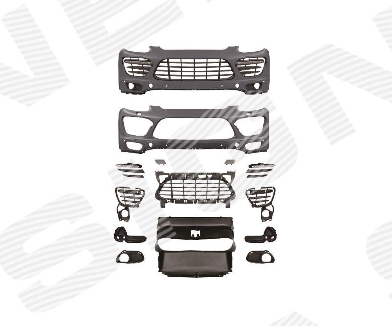 PPH04006SET Signeda Бампер передний с отв под омыват с DRL TURBO комплект 2010-2014г для 