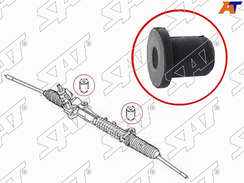 ST-1370728B Sat Сайлентблок рулевой рейки FORD TRANSIT 00-13 для 