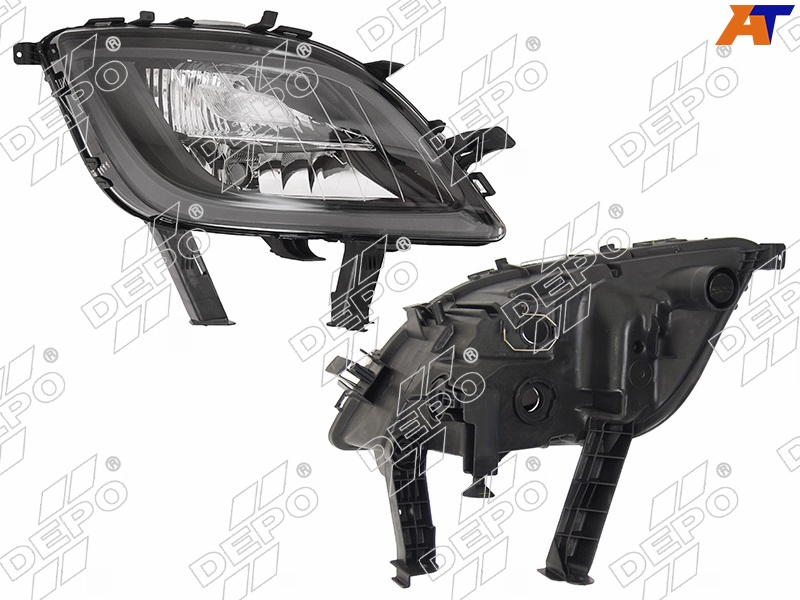 Фара противотуманная OPEL ASTRA J 10-12 RH черная 442-2026R-UE2 442-2026R-UE2