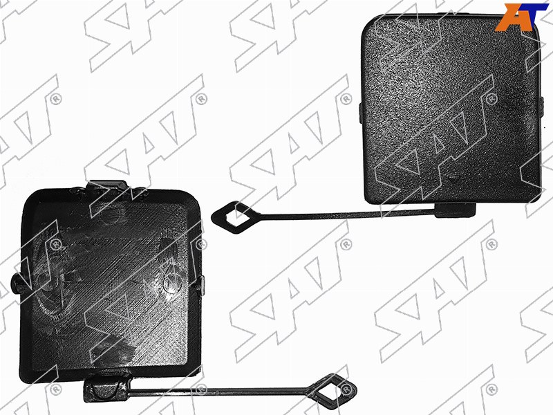 Заглушка в задний бампер BMW X1 E84 09-12 RH под крюк ST-BMX1-087C-1 ST-BMX1-087C-1