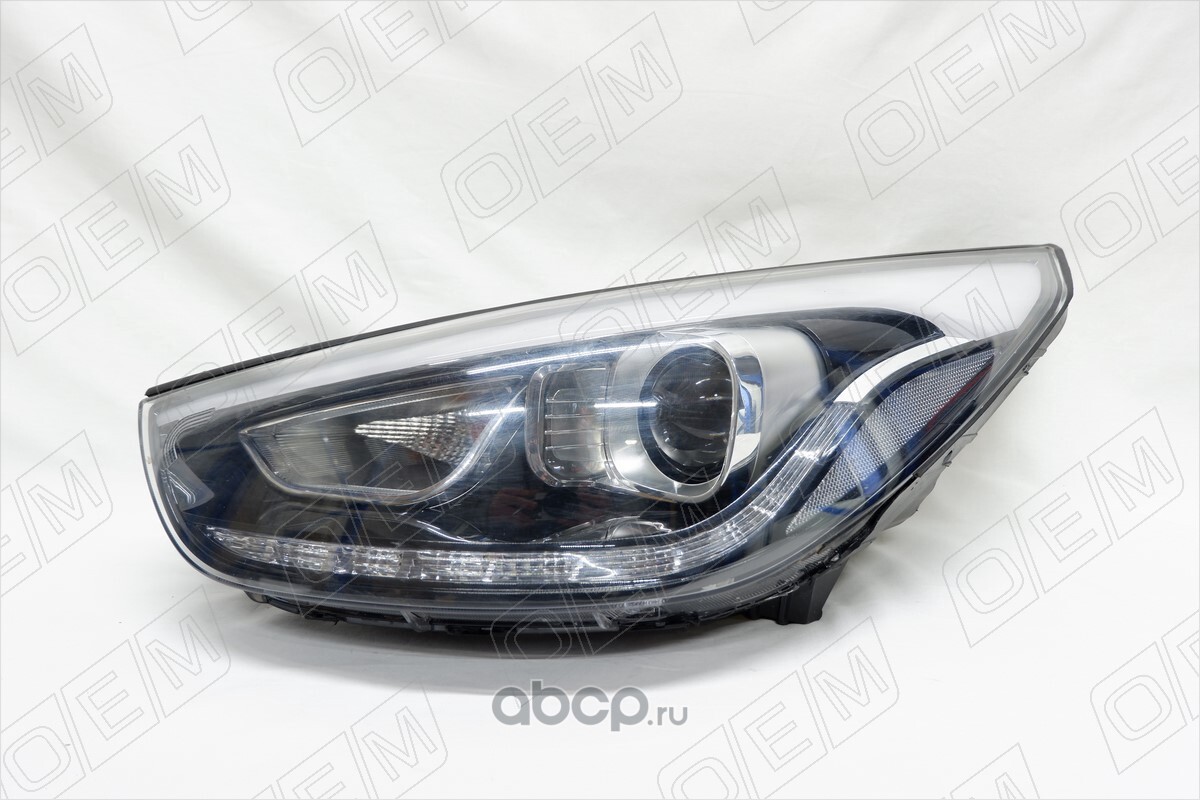 Фара с корректором левая 2014- галоген, светодиодные ДХО (LED) OEM0020FL OEM0020FL