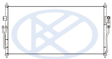 ALMERA CLASSIC КОНДЕНСАТОР КОНДИЦ (KOYO) NNALC06-931