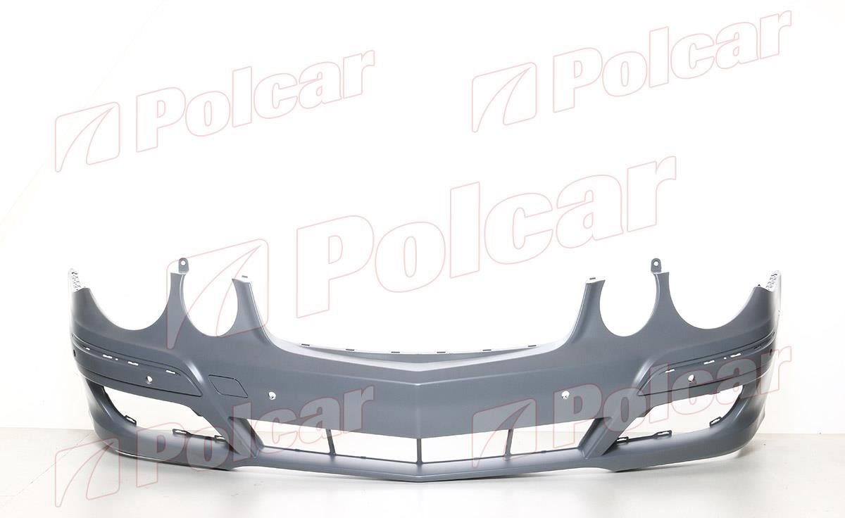 5017077 Polcar W211 07- Бампер передн без омыв под парктр ELE/AVA для 