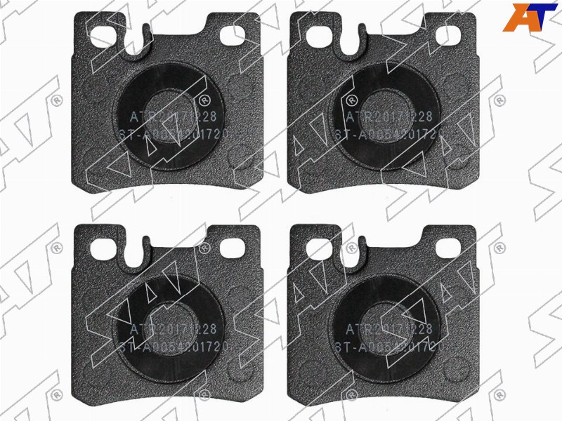 ST-A0054201720 Sat Колодки тормозные зад MERCEDES W201/W202/W210/C124/W124 для 