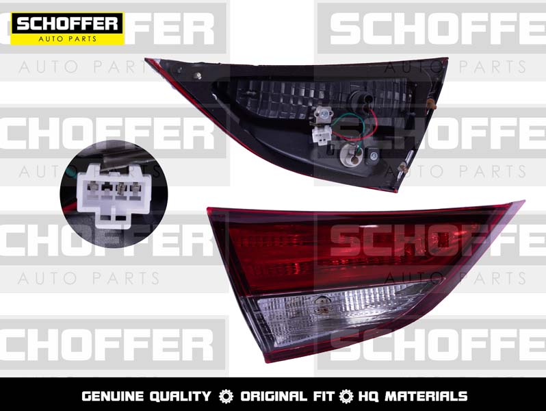 Фонарь в крышку багажника левый Hyundai Elantra 14-16 SHF15073 SHF15073