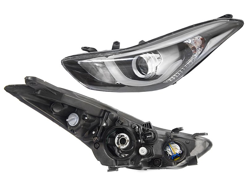 Фара галоген, линзованная 2014- левая OEM0007FL OEM0007FL