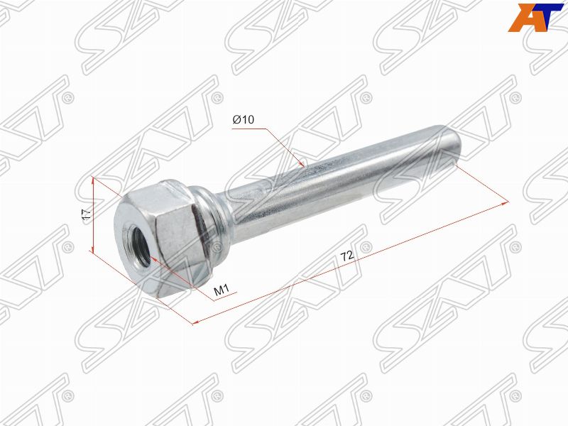 Направляющая суппорта переднего верхняя ST-55191-65J00 ST-55191-65J00