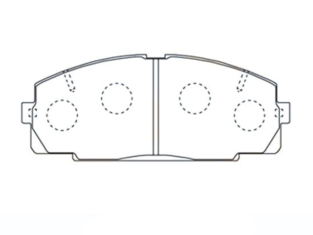 КОЛОДКИ ПЕРЕДНИЕ DYNA 3.0 MS1144 MS1144