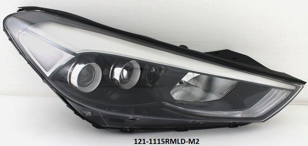 121-1115RMLD-M2 Depo Фара с корректором две линзы правая для 