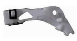 MZ00602-9A2-R Body Parts Кронштейн переднего бампера правый для 