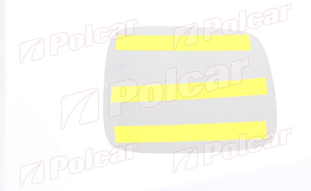 VW TRANSPORTER (T4);CARAVELLE;MULTIVAN 07.90 - 03.03 :Стекло зеркала внешнего правое 9566551E 9566551E